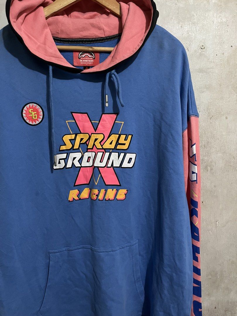 SPRAY GROUND HOODIE JACKET (Category: Coats, Jackets and Outerwear) located in Santa Cruz. Submitted by youngearth.c72f95 (Listing ID 1462264035, Image 2). Description: EXCELLENT CONDITION NO ISSUE COLOR RATE 10/10 Xl to 3XL FITTING.