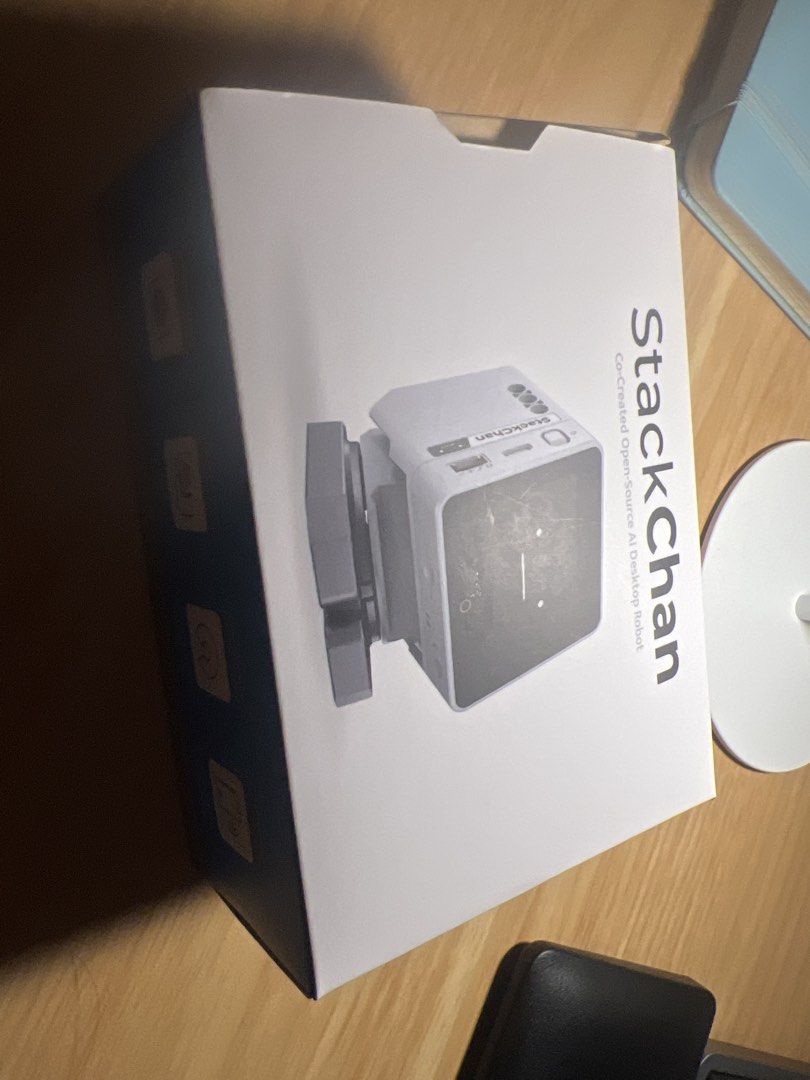 M5stack Stackchan, Open-Source AI Desktop Robot (Category: Educational & Learning Toys) located in Singapore. Submitted by colaboydp (Listing ID 1462384203, Image 2). Description: reason for sale: couldn't find a use case for it. so only tested. current firmware is for home assistant. If you need the original xiaozhi ai robot firmware I can flash it back before handing it to you. .