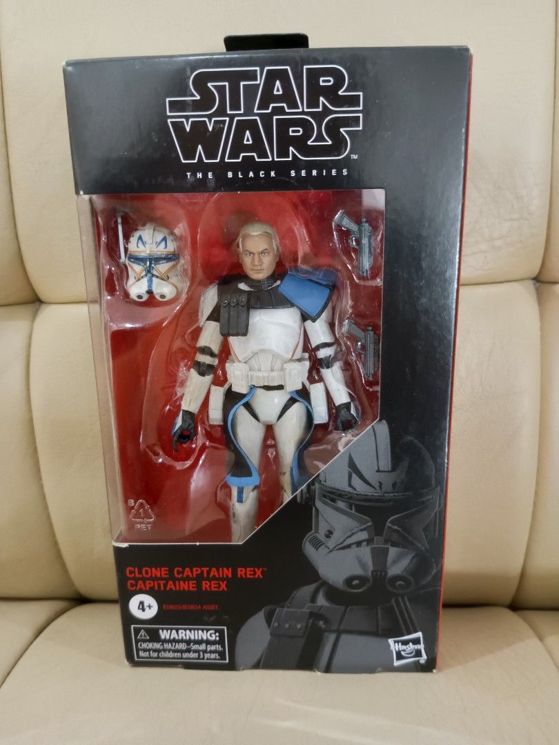 Star Wars Black Series Captain Rex (Category: Figurines & Statues) located in Lipa City. Submitted by toxmendoza (Listing ID 1462300629, Image 1). Description: Back in box 6 inch figure by Hasbro. Can be shipped thru Flash express, J&T or LBC. Meet up around Lipa City..