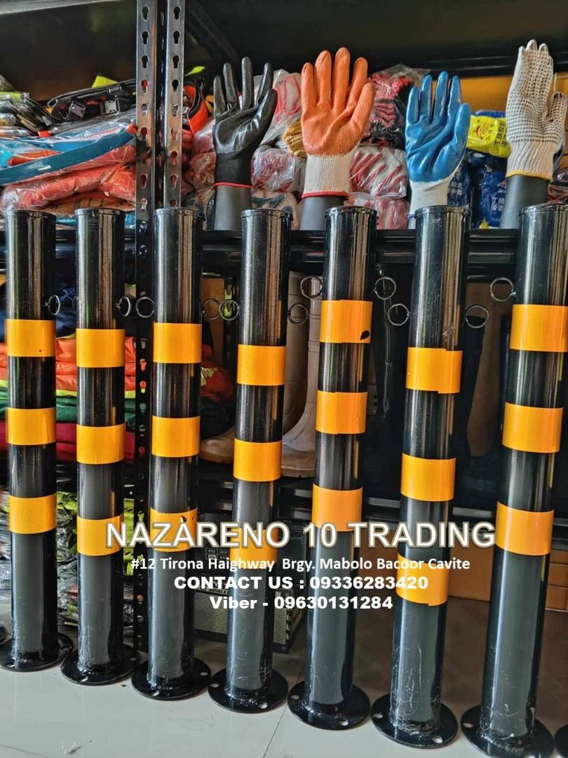 STEEL BOLLARD POST 30 INCHES (Category: Looking For) located in Bacoor. Submitted by kajezame.2021 (Listing ID 1462303548, Image 1). Description: STEEL BOLLARD POST 30 INCHES for More Details and Discount Contact Ms. Karen NAZARENO 10 TRADING 0963 0131 284 0933 6283 420 0956 7028 557 0933 8559 510 Landline: Look for Ms. Karen (046 ) 416 3920 Also available: • Traffic cone • Parking Block stopper • Hooded trash bin • Road Plastic Barrier • Spill b