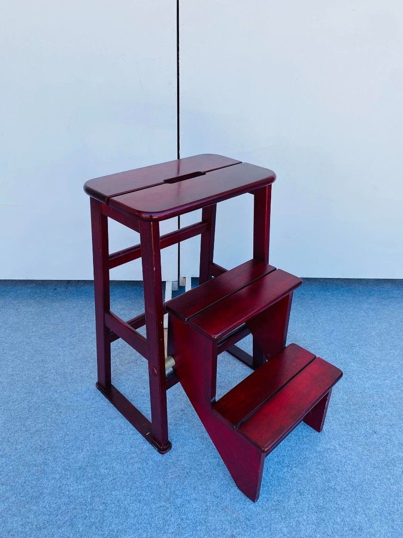 Stepper (Category: Other Home Furniture) located in Meycauayan. Submitted by marygracecasimiro (Listing ID 1462304289, Image 3). Description: "JAPAN SURPLUS" 3-STEP LADDER / STEP STOOL SIZE: 16L" x 12W" x 24H" inches (AS-IS ITEM) IN GOOD CONDITION🩷🧡 Price:5,000.