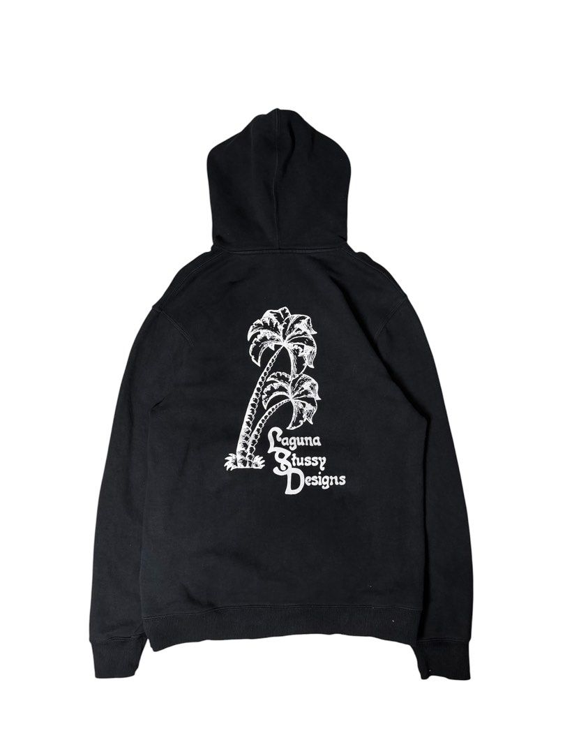 Stussy hoodie (Category: Hoodies) located in Dagupan City. Submitted by deals_nsteals00 (Listing ID 1462365120, Image 1). Description: Stussy laguna stussy design hoodie Large W:21 L:29.5 Color rate:9/10 Condition:Excellent Issue:Sign of usage only ₱2,000 shipped.