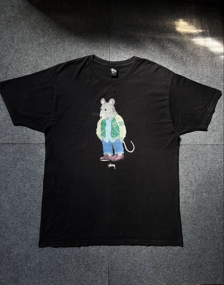 Stussy Prep Rat Tee (Category: Tshirts & Polo Shirts ) located in Tacloban City. Submitted by bisag.unsa (Listing ID 1462266391, Image 1). Description: Detials - Size Large on Tag - Dimes 22”x31”.