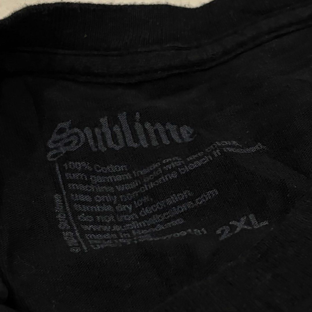 Sublime graphic shirt (Category: Tshirts & Polo Shirts ) located in Cebu City. Submitted by florianmiral (Listing ID 1462413537, Image 3). Description: Sublime graphic shirt Excellent condition XXL W 25 L 30.