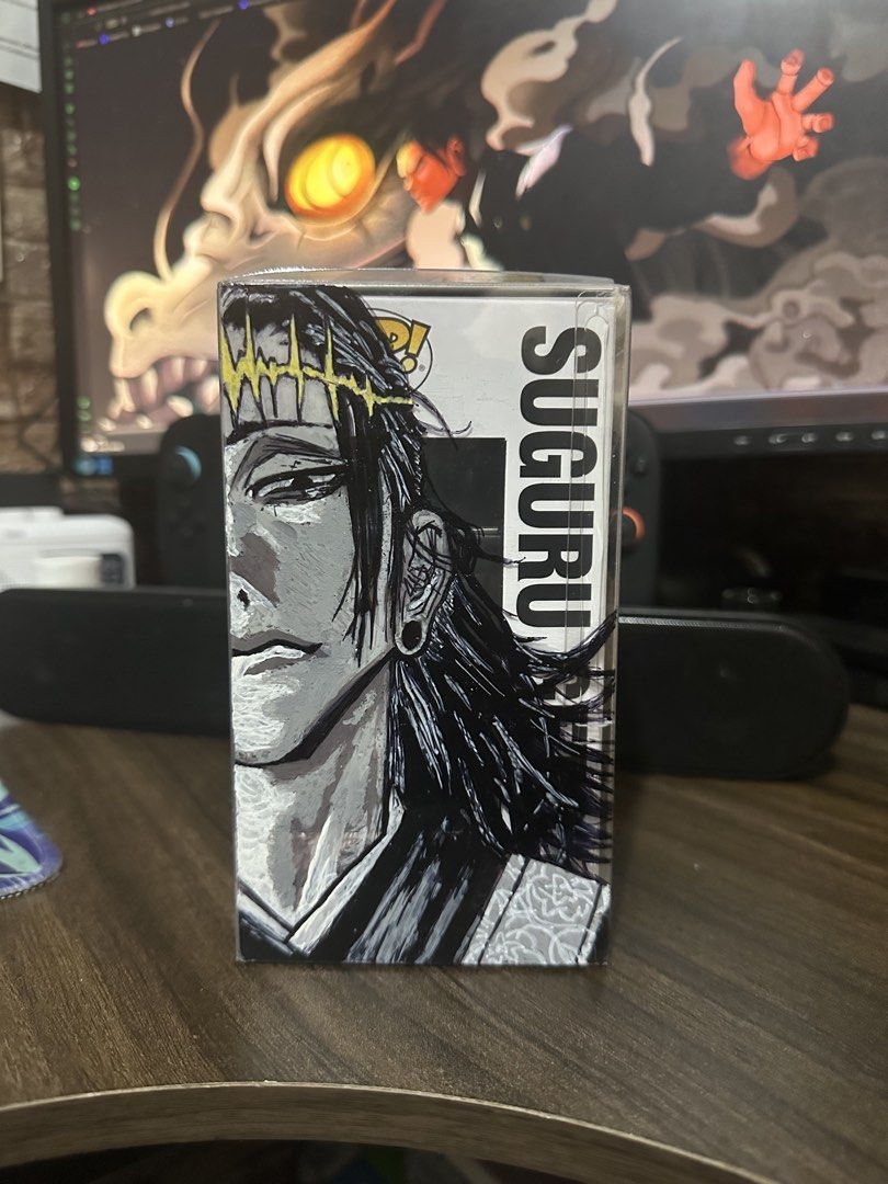 Funko Pop: Suguru Geto 1371 w/ Protector Art (Category: Designer & Blind Box Toys) located in Taguig. Submitted by collectem.ph (Listing ID 1462401154, Image 2). Description: - Suguru Geto Funko Pop! figure - w/ Protector Art - Box Condition: 9.5/10.