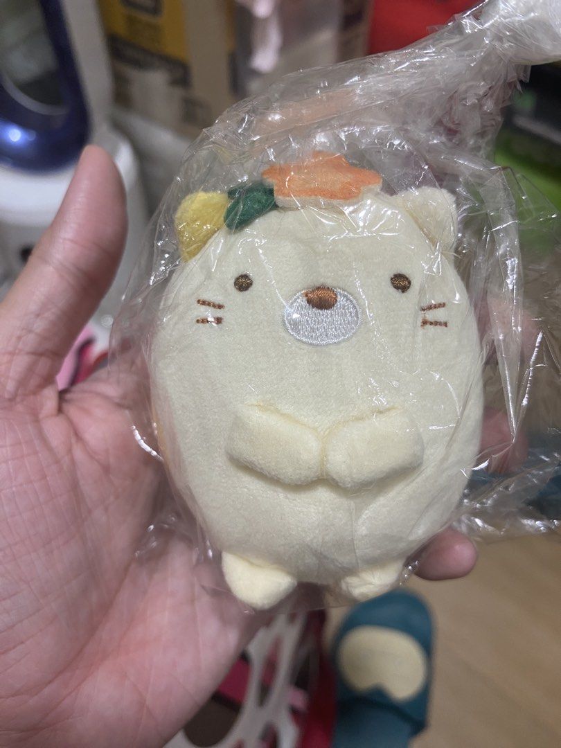 Sumikko Gurashi Cat Plush Toy Keychain (Category: Plushies & Soft Toys) located in Pasig City. Submitted by fantasticnooks (Listing ID 1462415723, Image 1). Description: 📌 PLEASE READ BEFORE BUYING (PLUSHIES) Posted item/s are pre-loved plush toys. Minor signs of use such as dust, fabric wear, light discoloration, loose stitches, stains, faded tags, or pen markings may be present. Plush condition varies, so please manage expectations. 🧸🔍 WYSIW