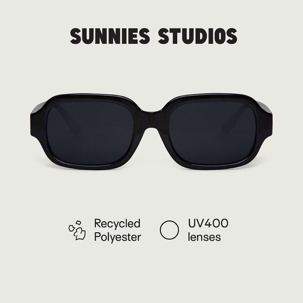 Sunnies Studios Bobbi Sunglasses - INK (Category: Sunglasses & Eyewear) located in Manila. Submitted by hi_abbd (Listing ID 1462413197, Image 1). Description: - Brand: Sunnies Studios - Model: Bobbi - Color: INK - Frame Shape: Chunky, rectangular - Lens Feature: UV400 protection - Material: Recycled polyester - Ideal for: Everyday wear - Includes: Original packaging Used once Rfs - doesnt suit my face shape LAST PRICE POSTED.