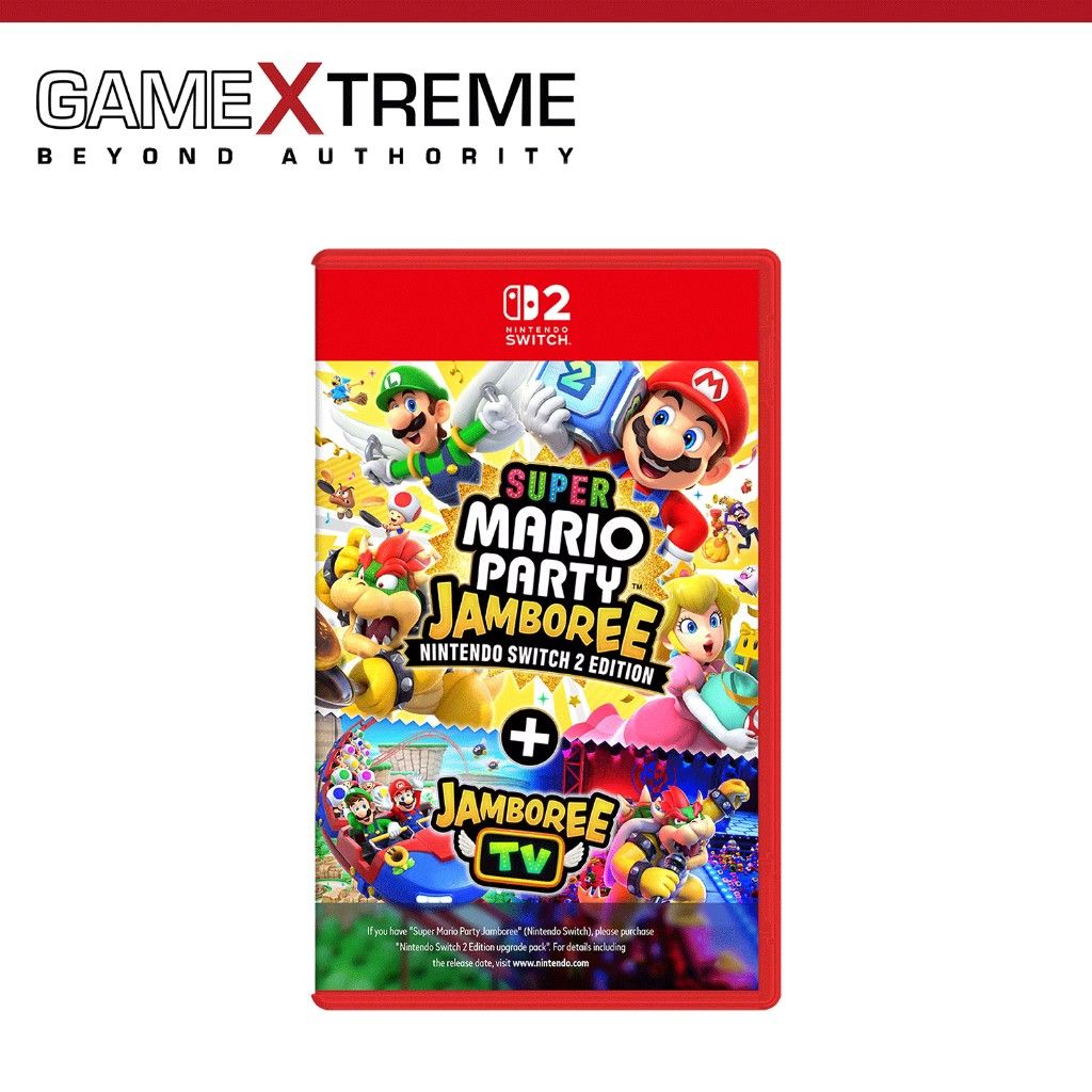 Super Mario Party Jamboree Nintendo Switch 2 Edition (Category: Nintendo) located in Quezon City. Submitted by camillefajardo13 (Listing ID 1462263165, Image 1). Description: - Super Mario Party Jamboree for Nintendo Switch - The 2nd Edition of the popular party game - Features Mario and friends for exciting gameplay - Perfect for parties and family game nights - A great addition to any Nintendo Switch game collection.