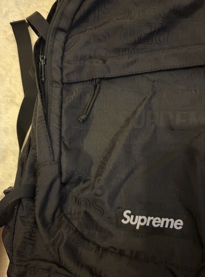Supreme backpack ss19 black 背囊 （分類：背包）位於 Hong Kong。 由 buzzingk12gnu 提交（商品編號 1462294125，圖片 2）。簡介： 100% real 任check。