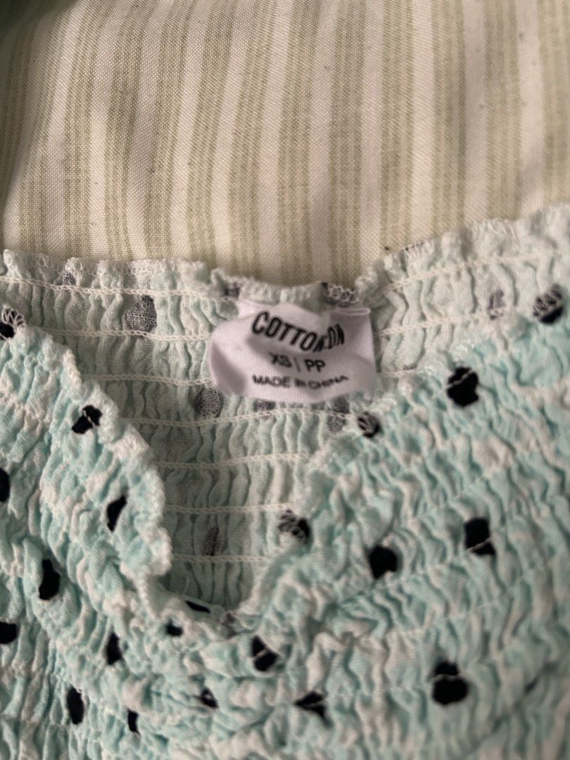 Take all Cotton On tops size XS (Category: Blouses) located in Quezon City. Submitted by poaimommy (Listing ID 1462331816, Image 2). Description: - size XS and M but will fit preteens or petite ladies - washed but unused.