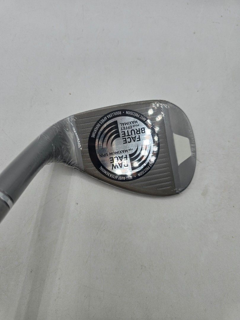 TaylorMade MG5 52° Wedge (Category: Golf) located in Caloocan City. Submitted by maestrodrex (Listing ID 1462374516, Image 2). Description: Selling my TaylorMade MG5 52° Wedge 🏌️‍♂️⛳ RFS: Gifted by a Japanese friend with a Vokey 50°, so I opted to use that instead to fit my gap setup. Specs & Details: * Model: TaylorMade Milled Grind 5 (MG5) Wedge * Loft: 52° * Condition: Brand New / Sealed * Price: ₱8,500 FIXED (Bought in Japan for 29,000 JPY /