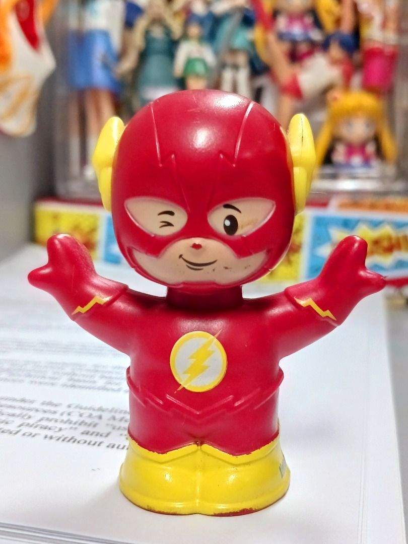 The Flash Little People (Category: Vintage Collectibles) located in Manila. Submitted by mickey_salonga (Listing ID 1462338244, Image 1). Description: - Cute Flash figure - Perfect for DC Comics fans - A fun addition to any collection.