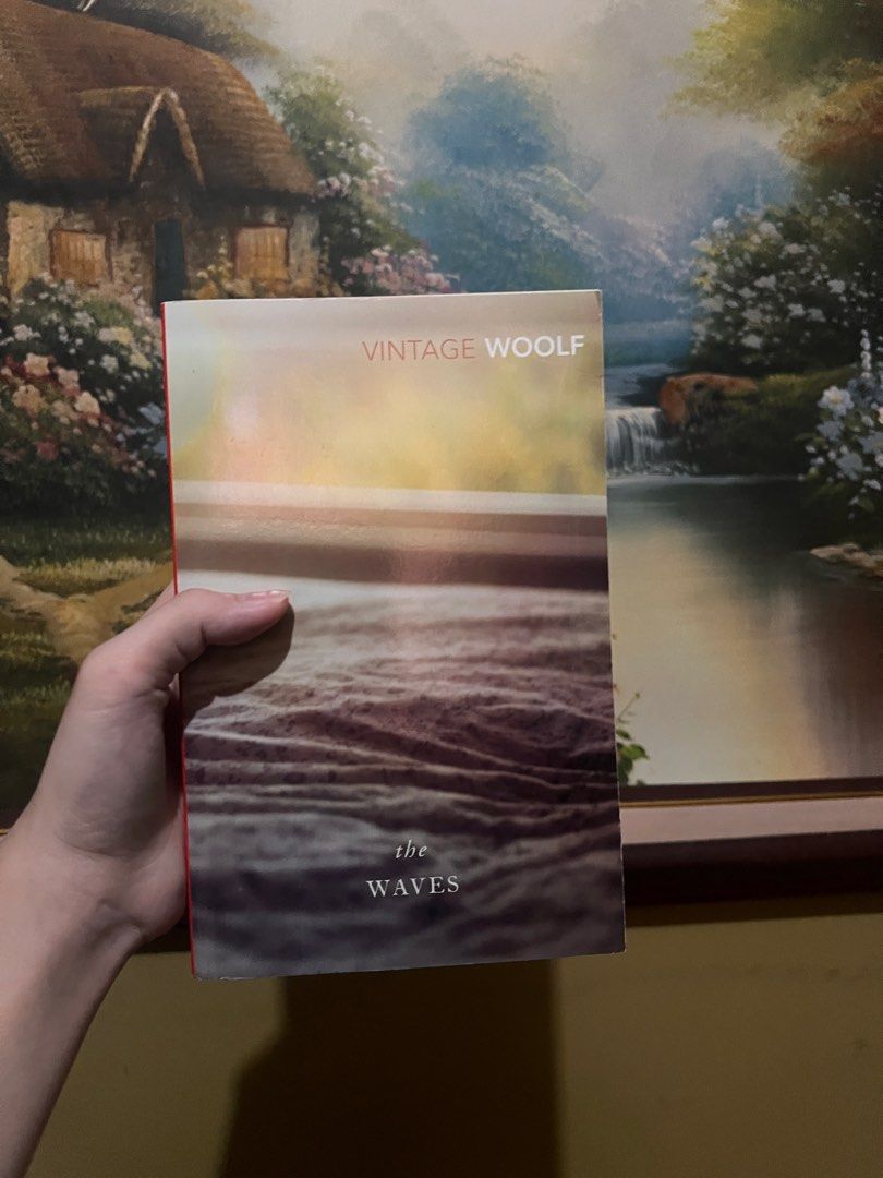 The Waves by Virginia Woolf Vintage Edition (Category: Storybooks) located in Quezon City. Submitted by joybautista05 (Listing ID 1462287663, Image 1). Description: - Vintage edition of The Waves by Virginia Woolf - A classic novel - Great addition to any bookshelf - Pick up this copy today!.