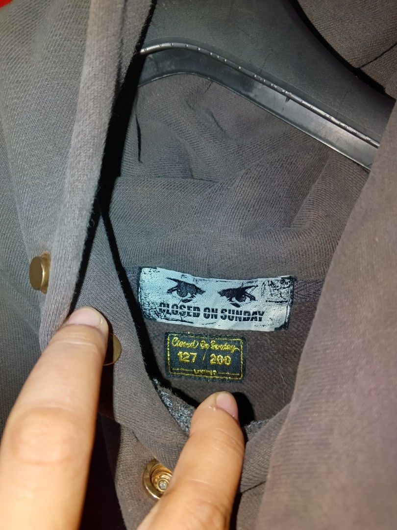 thrift hoodies (Category: Community) located in Tanauan. Submitted by tyrone4 (Listing ID 1462318747, Image 3). Description: Closed On Sunday,limited item and an boutique/indie streetwear brand known for producing small-batch, numbered merchandise 127/200 (inspired by streetwear concepts, merch culture, and custom button-snap high-neck hoodie cuts)..