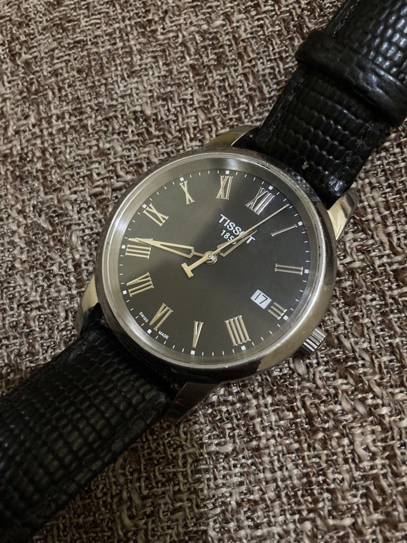 Tissot Dream Watch (Category: Luxury Watches) located in Makati City. Submitted by thrift_no_limit (Listing ID 1462257582, Image 3). Description: For Sale: Tissot Dream Watch 38mm in prestine condition, give acurate time, size of strap fits small to medium wrist Steal Price: P 3,500 last price inclusion: stainless strap fits small to mid size wrist only and leather strap with tissot buckle pm me for interested Pre loved of the owner bought in sm 