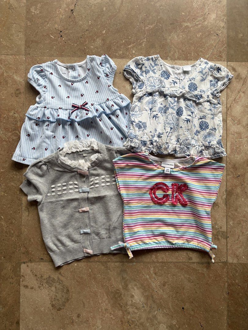 Toddler’s Tops Bundle (Category: Babies & Kids Fashion) located in Quezon City. Submitted by tidyup.lara (Listing ID 1462407509, Image 1). Description: Buy all in photo for PHP 300 Best fits 1 year old Condition 8/10: used but in good condition.