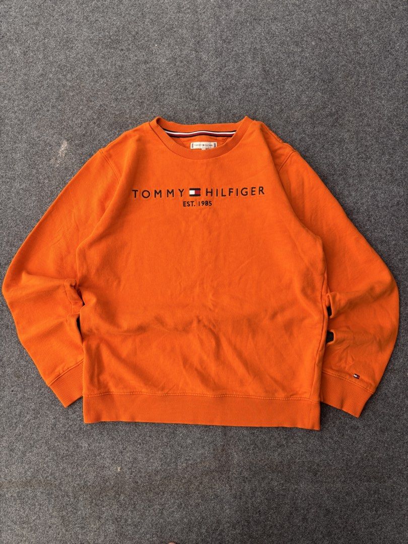 Tommy Crewneck (Category: Coats, Jackets and Outerwear) located in Cebu City. Submitted by suota_co_23 (Listing ID 1462390041, Image 1). Description: Tommy crewneck (youth size) unisex Dimes: L23 W 19.5 no issue as new.