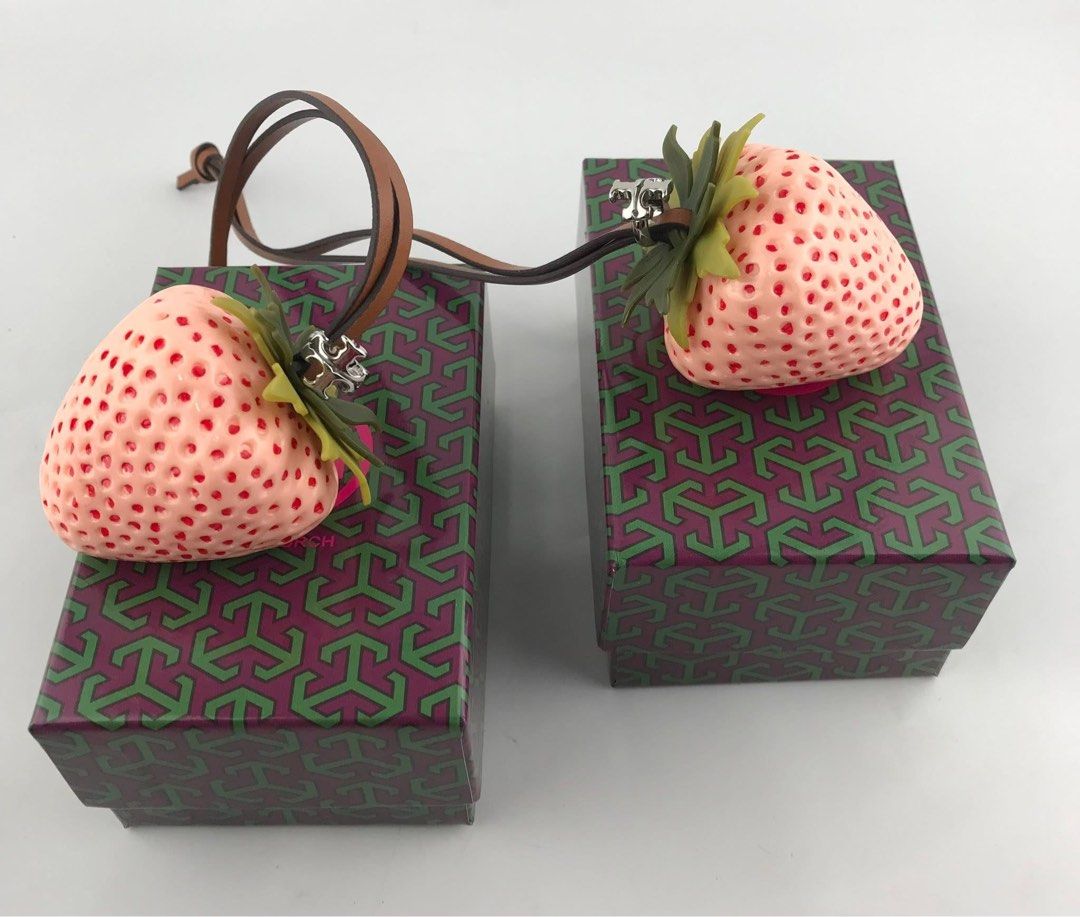 Tory Burch Strawberry Bag Charm (Category: Charms) located in Binan City. Submitted by pinkykeenshop (Listing ID 1462439167, Image 2). Description: .