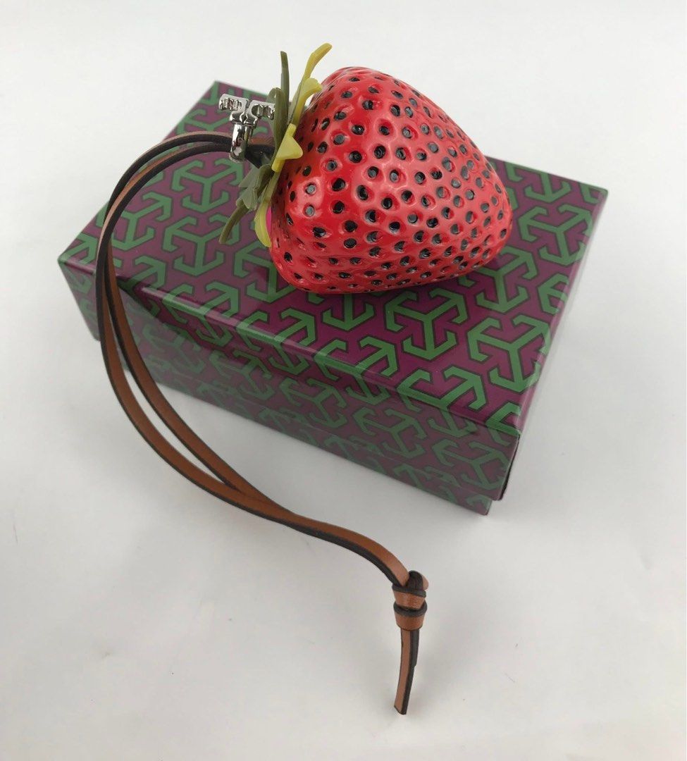 Tory Burch Strawberry Bag Charm (Category: Charms) located in Binan City. Submitted by pinkykeenshop (Listing ID 1462439204, Image 3). Description: .