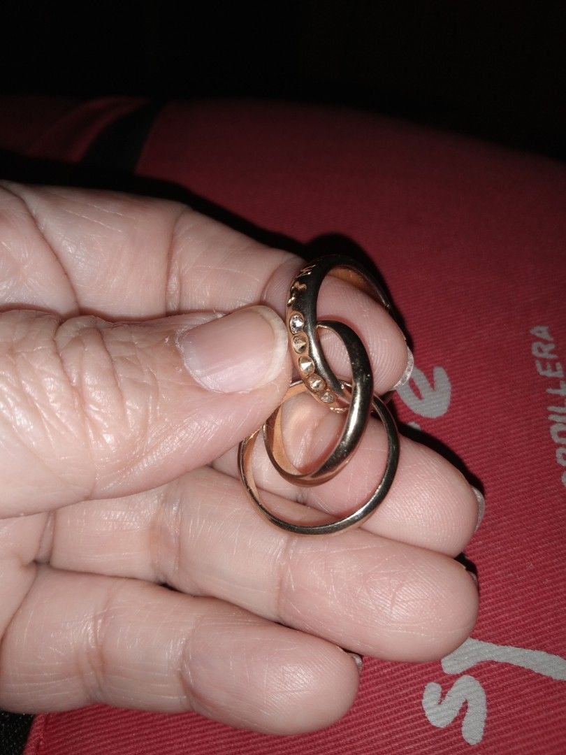 Triple ring non tarnish (Category: Rings) located in Quezon City. Submitted by eidorableshop (Listing ID 1462271856, Image 1). Description: .