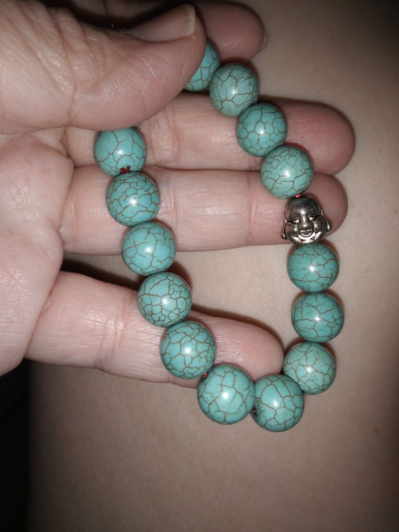 Turquoise bracelet wd charm (Category: Bracelets) located in Quezon City. Submitted by eidorableshop (Listing ID 1462263988, Image 1). Description: .