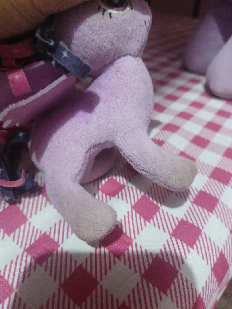 Twilight Sparkle Official MLP Plushies (Category: Plushies & Soft Toys) located in Manila. Submitted by brat_worth (Listing ID 1462386323, Image 2). Description: MLP Official Hasbro Twilight Plushies Both for 300 nalang has gray stains due to storage, with wing flaw MOP: gcash MOD: lalamove LOC: san andres bukid manila.