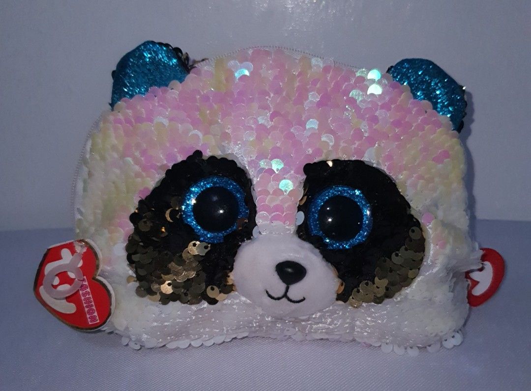 Ty Beanie Boos Sequin Panda Cosmetic Pouch (Category: Other Stationery & Craft) located in Baguio. Submitted by missyjhen81 (Listing ID 1462349294, Image 1). Description: 📝📷Products and Photos and Information • Onhand • Actual photos • Clean items • Accurate sizes • Fast replies • Careful packing • Honest descriptions *Product color image may slightly differ due to lighting. 💳Payment Methods • GCASH • Maya • BPI Bank Transfer NOTE: • Make an o