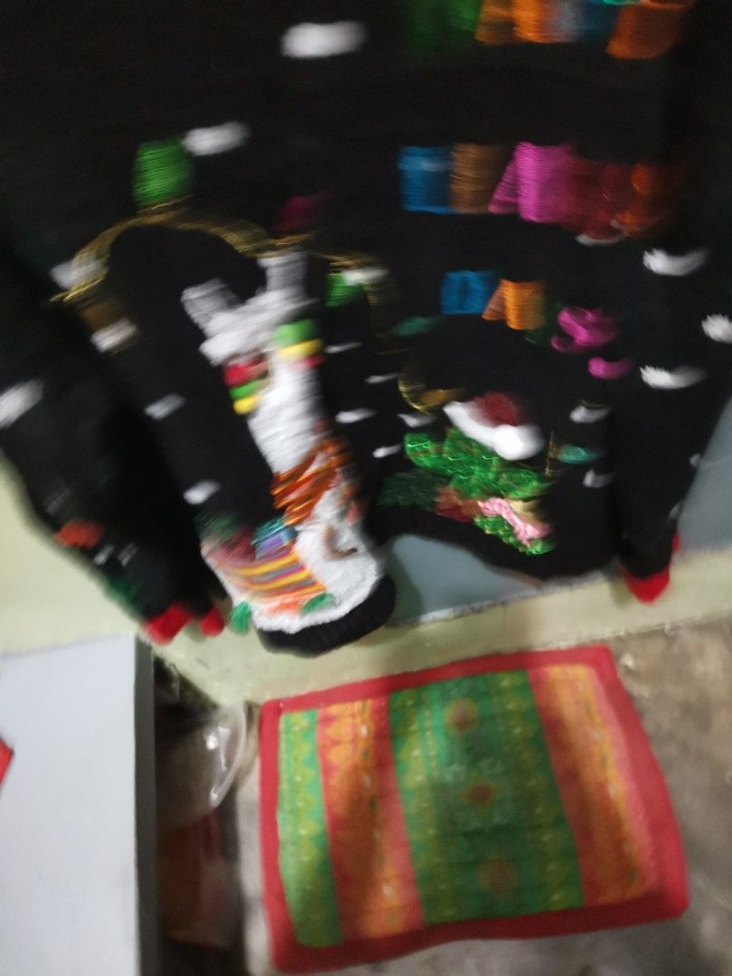 Ugly christmas knitted sweater (M) (Category: Coats, Jackets and Outerwear) located in Manila. Submitted by mharl16apron (Listing ID 1462439436, Image 2). Description: .
