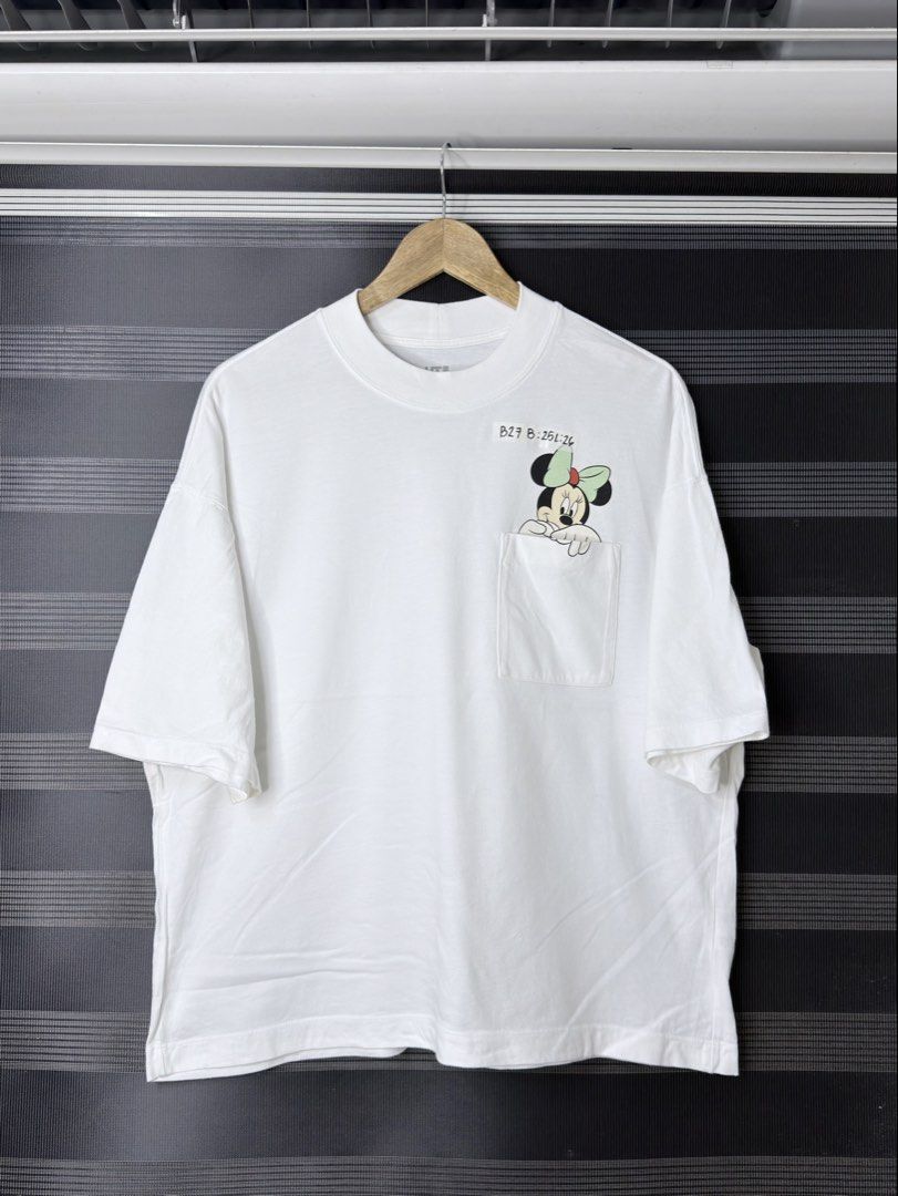 UNIQLO CREW NECK MICKEY MOUSE (B27) (Category: Shirts) located in Bulacan. Submitted by nicolaiscloset (Listing ID 1462426983, Image 1). Description: .