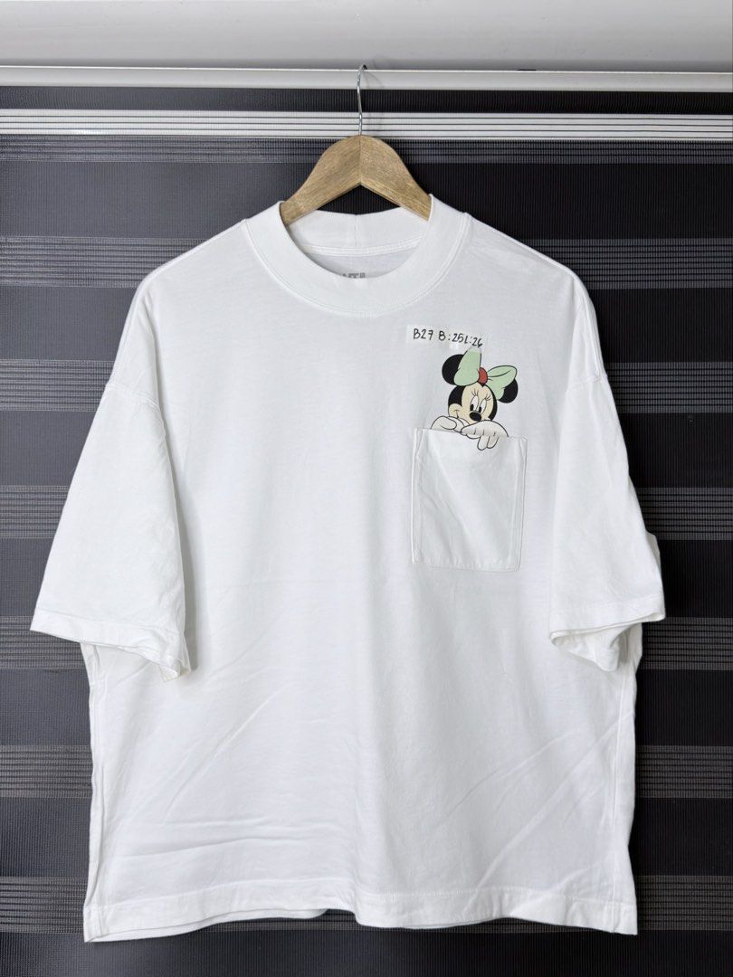UNIQLO CREW NECK MICKEY MOUSE (B27) (Category: Shirts) located in Bulacan. Submitted by nicolaiscloset (Listing ID 1462426983, Image 2). Description: .