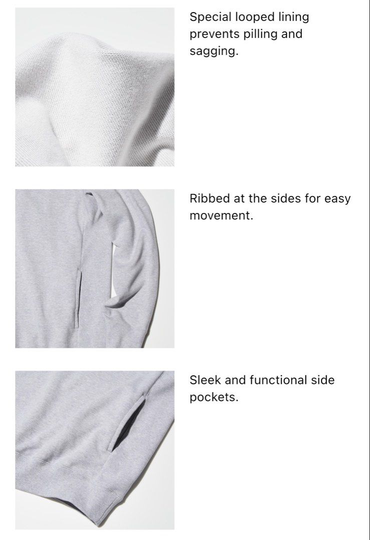 UNIQLO Half Zip Sweatshirt - Off White (Category: Coats, Jackets and Outerwear) located in Quezon City. Submitted by caraan (Listing ID 1462361158, Image 3). Description: Uniqlo Half Zip Sweatshirt Color: Off white Special Lining: Prevents pilling RFS: Wrong size, used less than 5x https://www.uniqlo.com/ph/en/products/E475381-000/01?colorDisplayCode=01&sizeDisplayCode=004&pldDisplayCode=000&utm_medium=social&utm_source=appshare.
