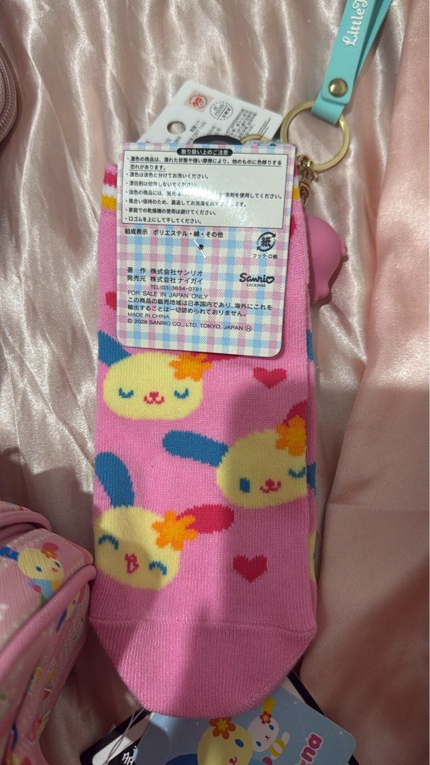 USAHAN SANRIO SOCKS (Category: Shoe inserts) located in Pasig City. Submitted by zelljoyie (Listing ID 1462414671, Image 2). Description: USAHANA SANRIO SOCKS FROM JAPAN.