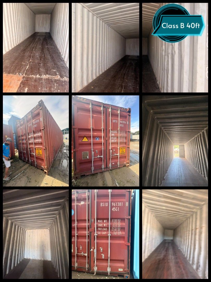 Used Container Van for Sale - 20ft & 40ft Available (Category: Construction & Building Materials) located in Manila. Submitted by brianbacsal06 (Listing ID 1462290691, Image 2). Description: - Used container vans available - Sizes: 20ft and 40ft - Strong and durable construction - Ready for immediate use - Fast transaction and trusted service - Contact us for inquiries.