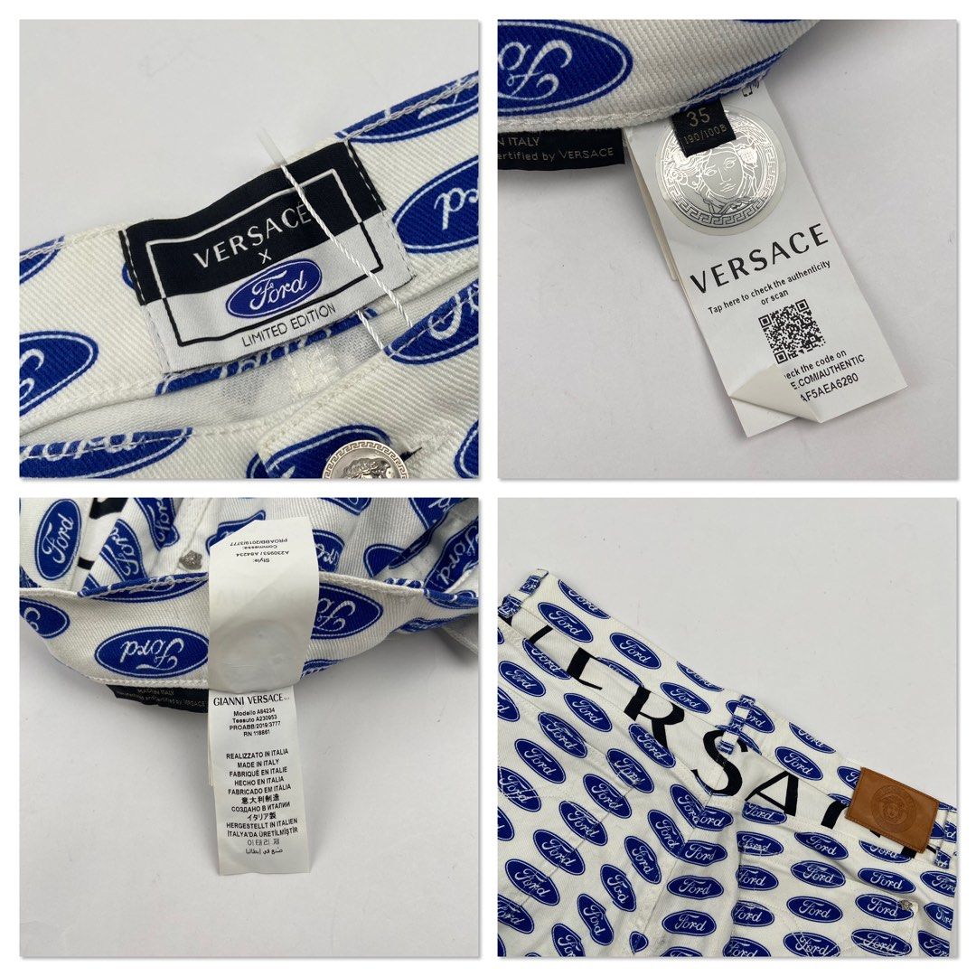 Versace x Ford Limited Edition (Category: Jeans) located in Manila. Submitted by draftdrops (Listing ID 1462282744, Image 2). Description: Limited edition Versace x Ford collaboration excellent condition Waistline :39 Length:43 .