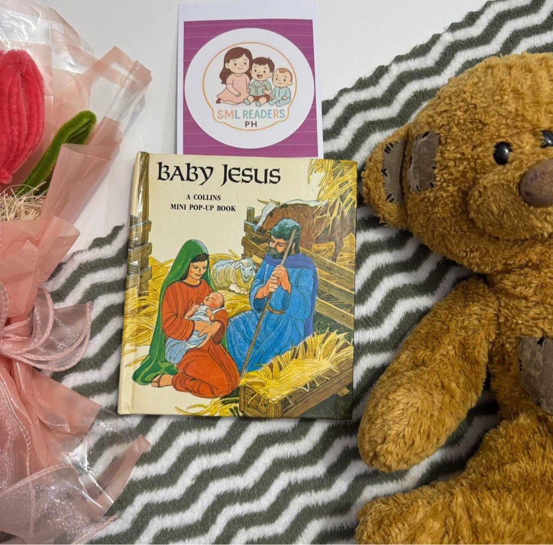Vintage Bible Stories Pop Up (Category: Religion Books) located in Taguig. Submitted by smlreadersph (Listing ID 1462365785, Image 2). Description: 💗 𝐕𝐢𝐧𝐭𝐚𝐠𝐞 𝐁𝐢𝐛𝐥𝐞 𝐏𝐨𝐩-𝐔𝐩 𝐁𝐨𝐨𝐤s📚✨ Small Hardcover 🏷️ ₱130 each | ₱440 TAKE ALL — PRIORITY! 💗 📖 Condition: Preloved vintage Collins Mini Pop-Up Books with beautiful vintage illustrations. Noah has a little tape inside, while Little Lamb has minor page transfer. Please manage expe