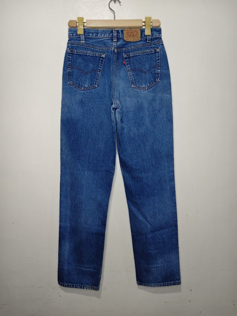 Vintage Levi's 701XX Student (Category: Jeans) located in Cabuyao City. Submitted by vsion.archives8 (Listing ID 1462417989, Image 1). Description: Vintage Levi's 701XX Student Made in USA 553 Button Stamp Good condition Issue: Sign of usage and Repaired Belt Loop Waist: 29 Length: 41 Hem: 7.3 Location: Cabuyao, Laguna 🏷1,200.