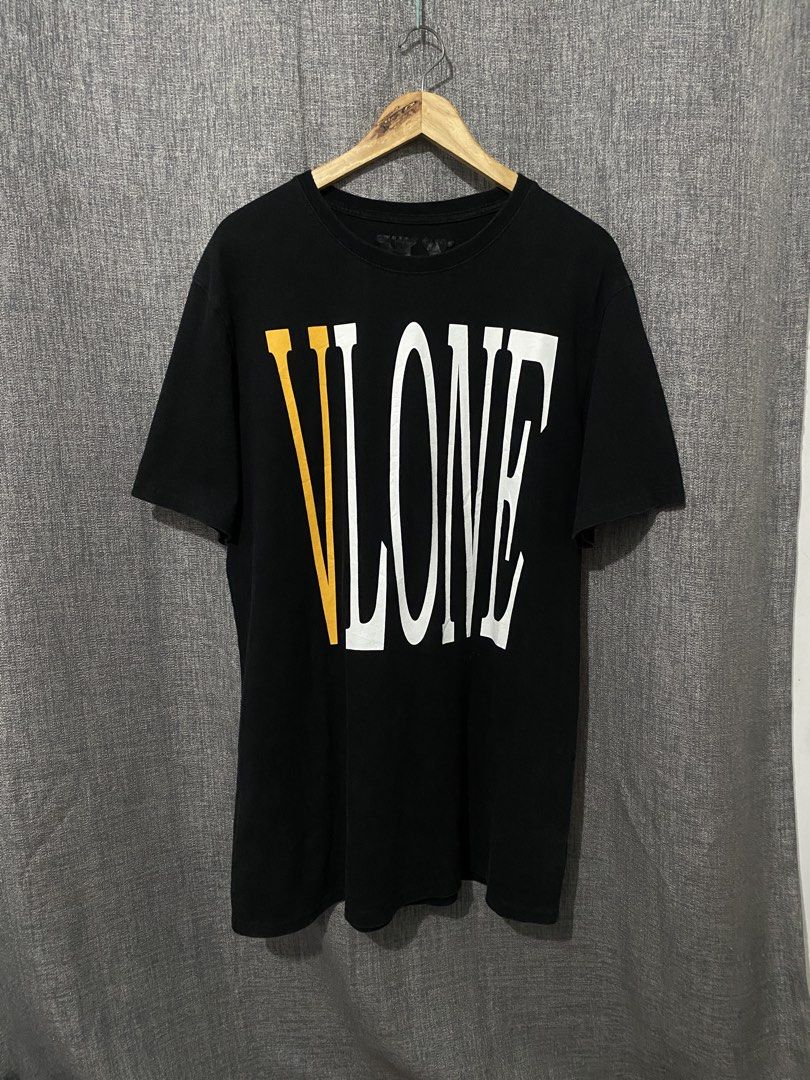 Vlone Shirt (Category: Formal Shirts) located in Davao. Submitted by thebigbadblob (Listing ID 1462322322, Image 1). Description: 23 x 32 minimal crack on backprint only excellent condition .