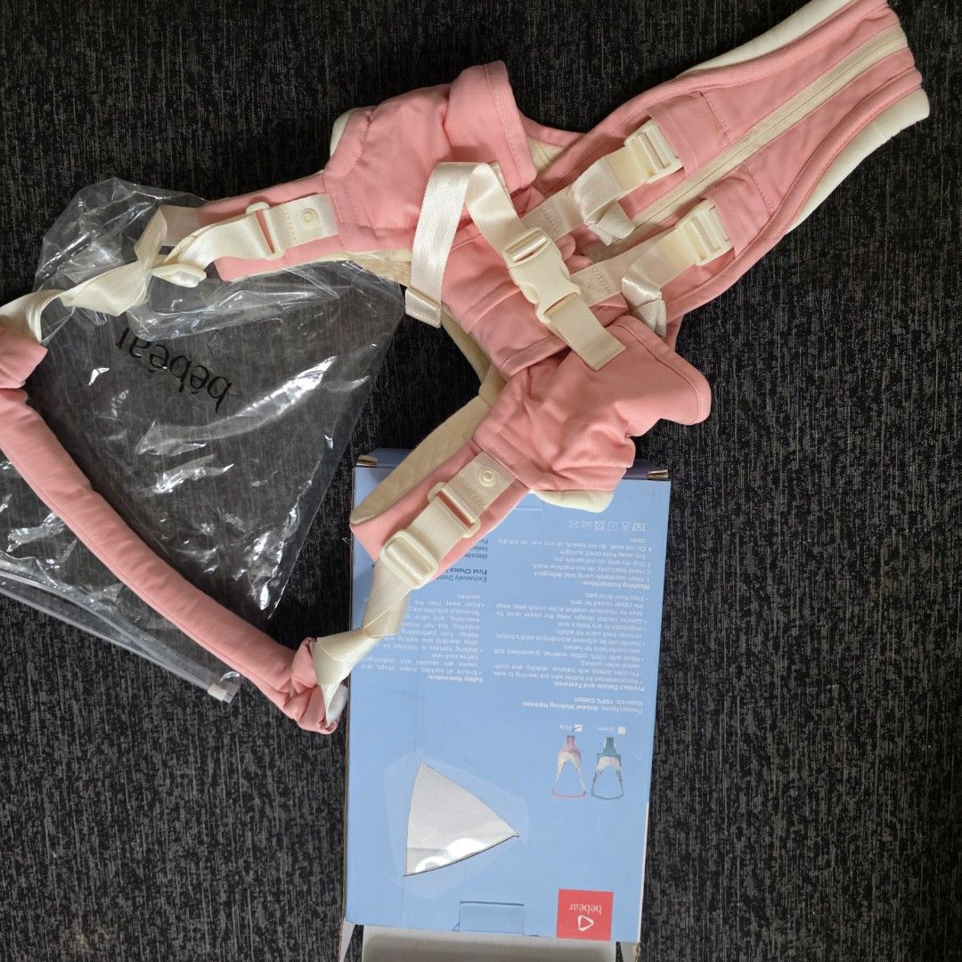 Walking Harness (Category: Infant Playtime) located in Manila. Submitted by sabrinakimtmd (Listing ID 1462278571, Image 2). Description: bebear Walking Harness color: baby pink condition: Brand New.