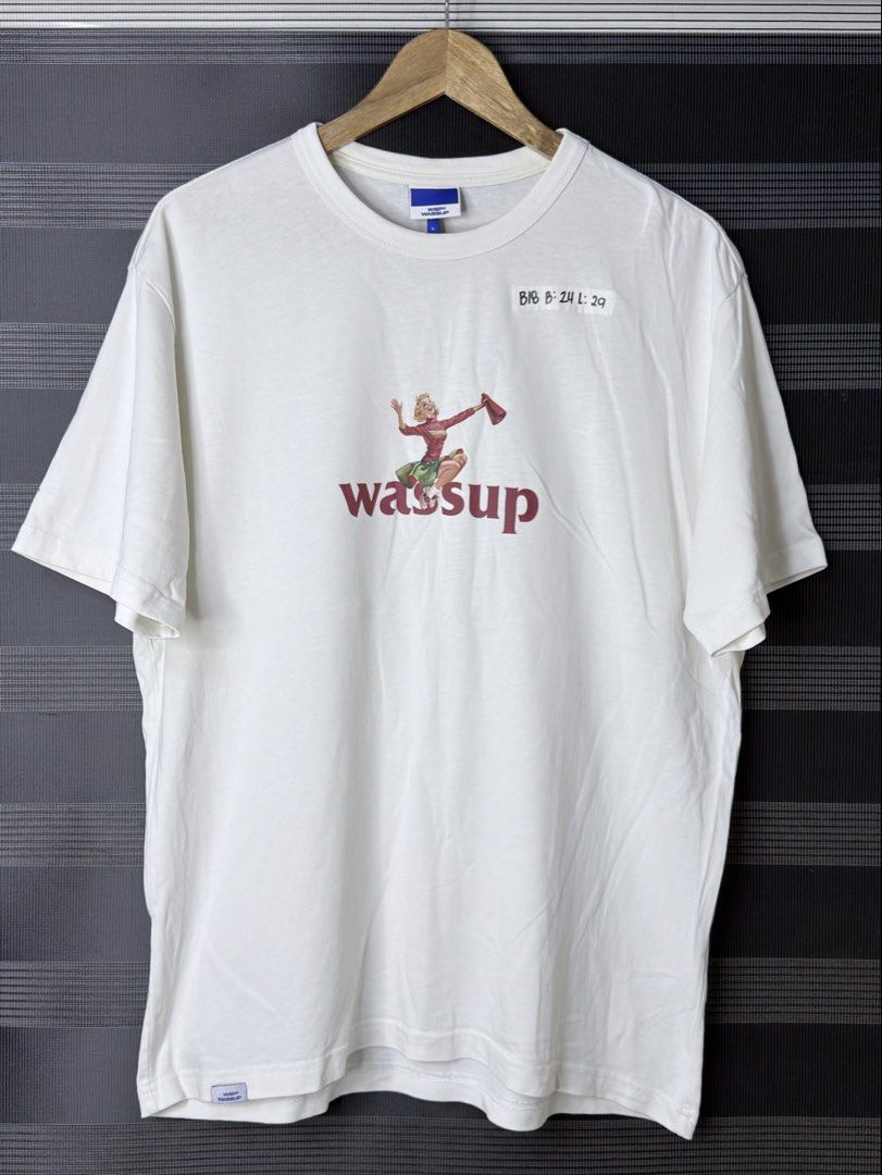 WASSUP OVERSIZED SHIRT (B18) (Category: Tshirts & Polo Shirts ) located in Bulacan. Submitted by nicolaiscloset (Listing ID 1462426264, Image 1). Description: .