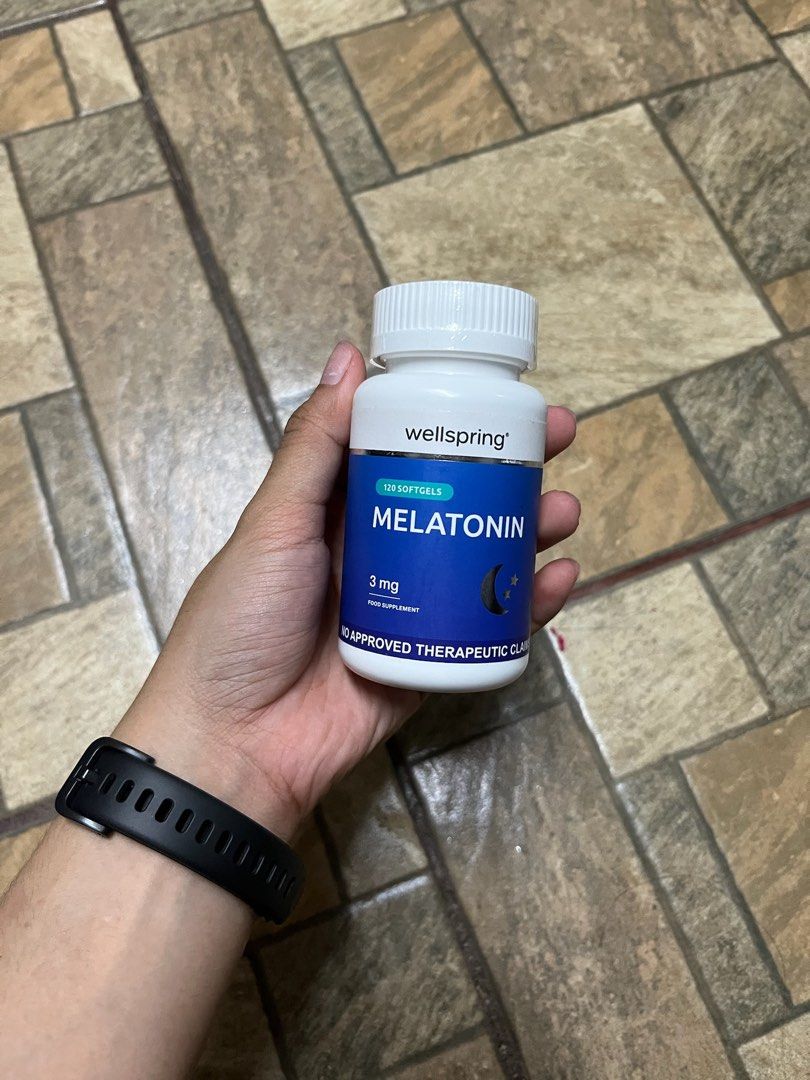 Wellspring 120pcs 3mg Melatonin (Category: Health Food, Drinks & Tonics) located in Makati City. Submitted by riefiana (Listing ID 1462394920, Image 1). Description: .