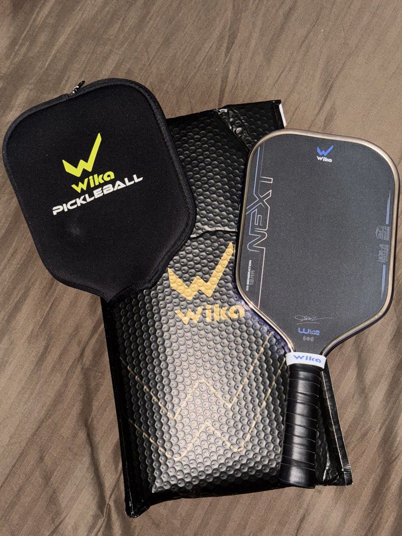 Wika Next X (Category: Racket and Ball Sports) located in San Fernando. Submitted by marcsarmac20 (Listing ID 1462352421, Image 2). Description: ❗️FOR SALE❗️ · Wika Next X · Metallic Purple · 2 Weeks Old · With Bag · 6500 Only.