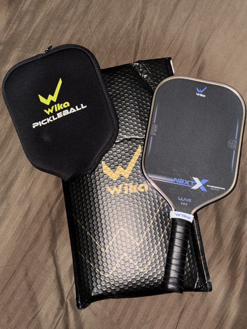 Wika Next X (Category: Racket and Ball Sports) located in San Fernando. Submitted by marcsarmac20 (Listing ID 1462352421, Image 1). Description: ❗️FOR SALE❗️ · Wika Next X · Metallic Purple · 2 Weeks Old · With Bag · 6500 Only.