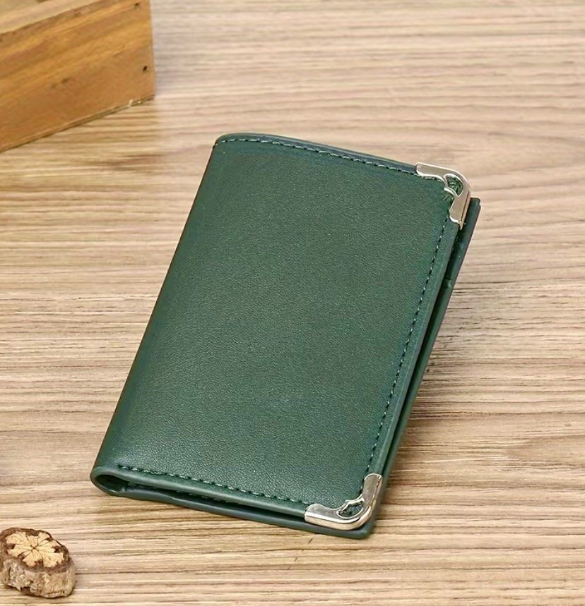 Will Davis Ultra Thin Leather Cardholder Wallet💳 (Category: Wallets & Card Holders) located in Cebu City. Submitted by luxurycollectionhouse (Listing ID 1462360662, Image 3). Description: Pre-Order Basis: We Will Craft The Cardholder Wallet From Scratch For You(7-10 Days)🪡🧵 INCLUSIONS: Ziplock Pouch. CONDITION: Brand-new. Color Options: ✔️Maroon .✔️Grey. ✔️Green. Size Choices: One Size(4.33”x3.14”x0.39”). Material: Leather With Silver Hardware