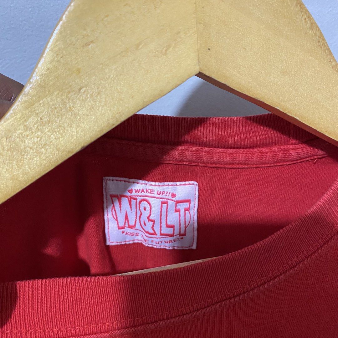 W&LT "We Want W&LT" Shirt (Category: Luxury Apparel) located in Manila. Submitted by streetrags.ph (Listing ID 1462389290, Image 3). Description: W&LT "We Want W&LT" Shirt Size: Small 15x21 Excellent condition .