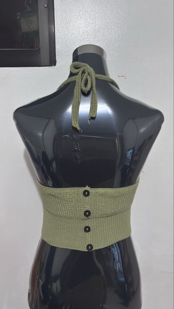 WOMEN BRA SET (Category: Others Tops) located in Pasig City. Submitted by Atv26 (Listing ID 1462361190, Image 2). Description: GREEN BRA SIZE MEDIUM FIT UP TO LARGE COVER BLOUSE; LARGE BUST WIDTH 21 INCHES LENGTH 16 INCHES.