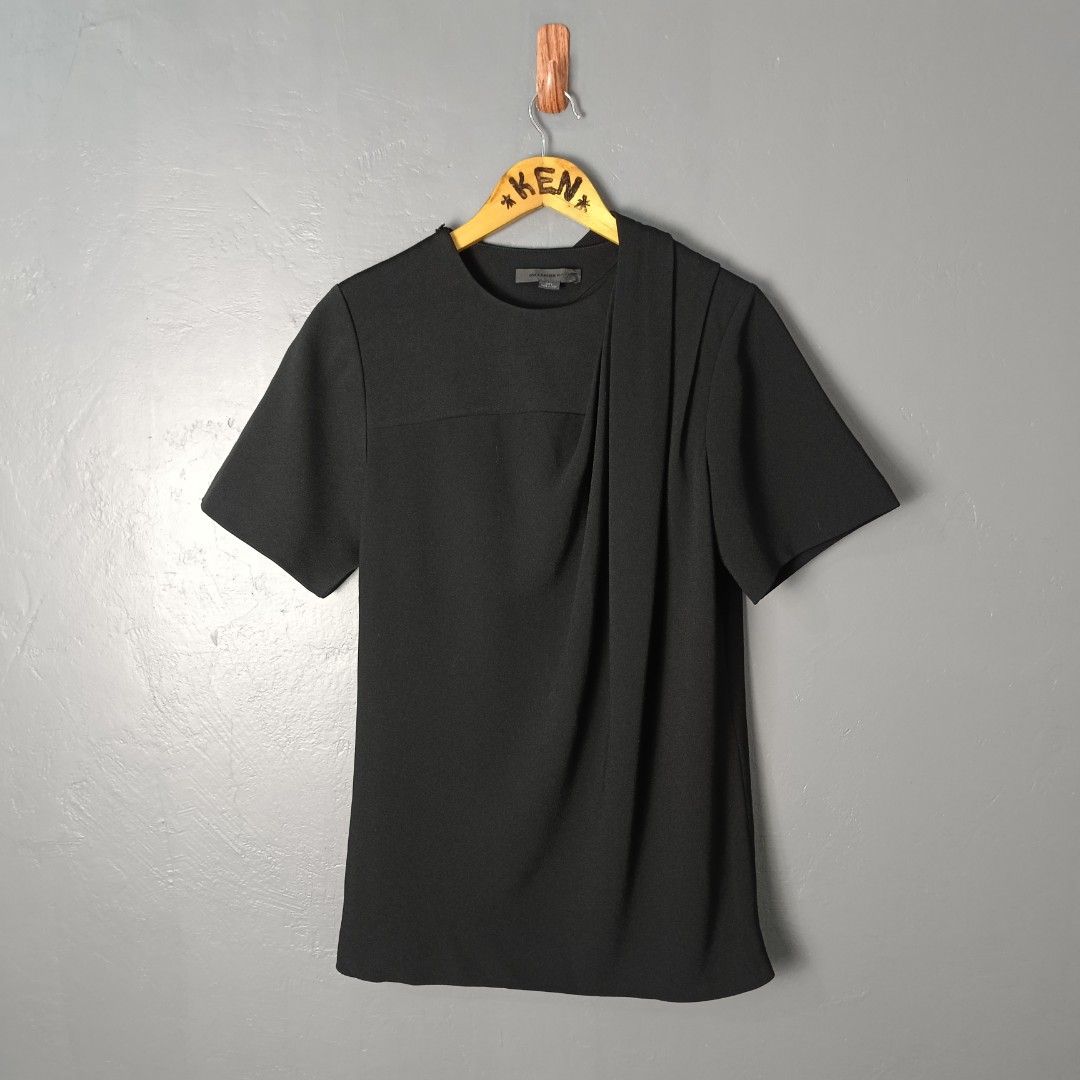 Women's - Alexander Wang (Category: Blouses) located in Bacolod City. Submitted by drop.ph (Listing ID 1462368270, Image 2). Description: Alexander Wang - Pleated Drape Top *Size M - 17x27.5 *Excellent *No Flaws *Price: 1,400php *Add SF if outside Bacolod City .