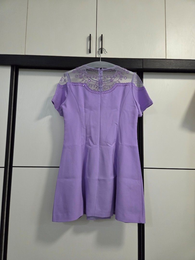 Womens Purple Dress (Category: Dresses) located in Cavite. Submitted by its_soo_k (Listing ID 1462370978, Image 2). Description: - onhand & ready to ship - price negotiable if buying more than 1 - rfs: no longer need dresses about the dress - color: purple - size: XL - no pockets Notes: - ships from Cavite - mop: gcash / maribank - mod: jnt - shipping fee should be shouldered by the buyer! - ships out immediately or the next day after the deal, u