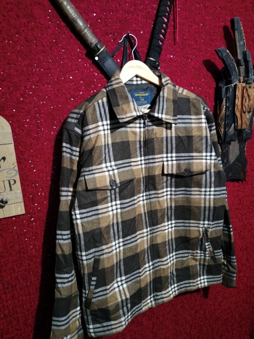 WOOLRICH PLAID JACKET FOR MEN'S (Category: Coats, Jackets and Outerwear) located in Baguio. Submitted by vertex_nga.pow (Listing ID 1462339789, Image 2). Description: WOOLRICH PLAID JACKET FOR MEN'S LARGE SIZE DIMENSION 27L BY 23 ARMPIT TO ARMPIT EXCELLENT CONDITION BAGUIO LOCATION PLUS SF SA MALAYU JNT COURIER PASS COD UNLI VOUCH PRICE:1880 ONLY PM DM PM DM IF INTERESTED ONLY.