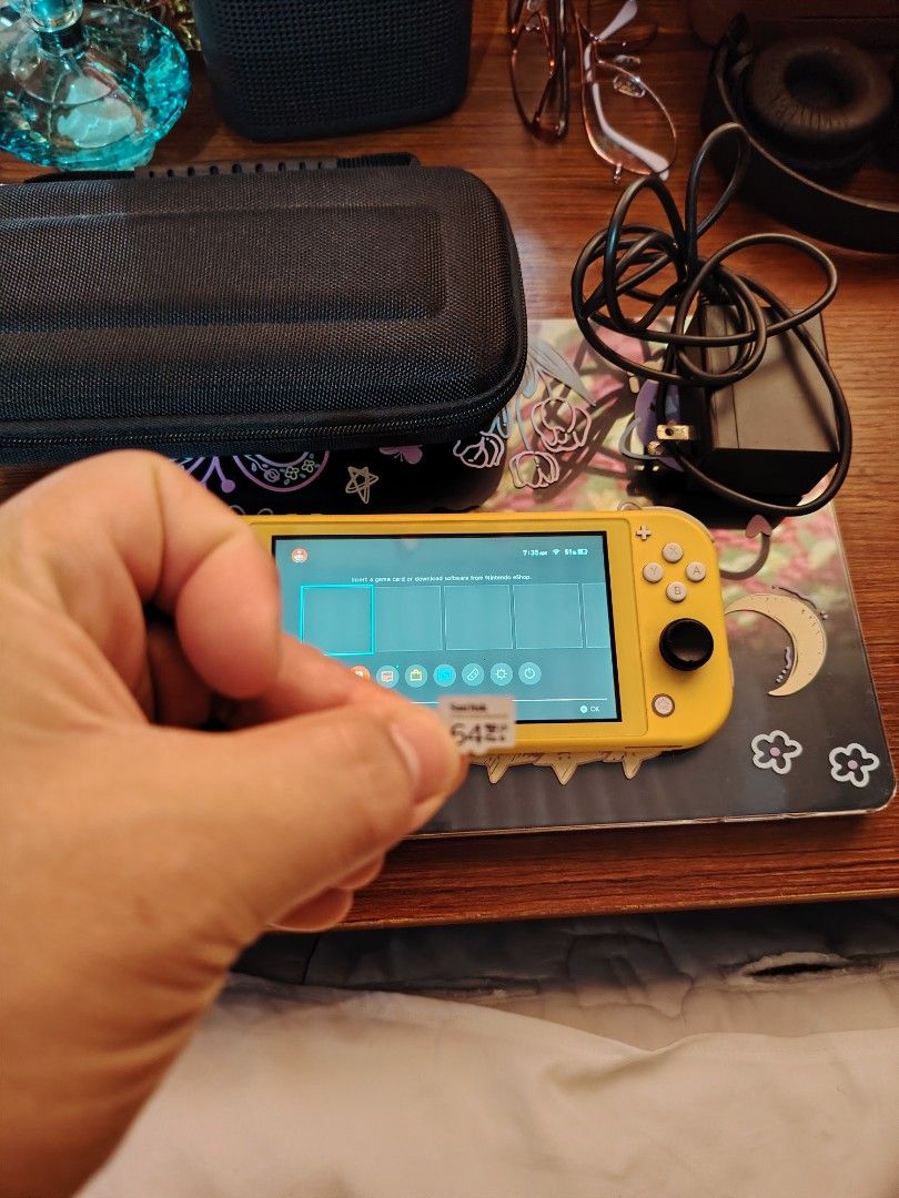 Yellow Nintendo Switch Lite Console with Case and Charger (Category: Nintendo) located in Manila. Submitted by chandler07 (Listing ID 1462349757, Image 2). Description: - Yellow Nintendo Switch Lite console - Original charger included - Black carrying case - 64GB microSD card pre-installed - Ready for its new owner No box. Locaction north caloocan lapit sa. Sm fairview.. Lalamove sa malayo Dm nalang sa more info. Salamat. .