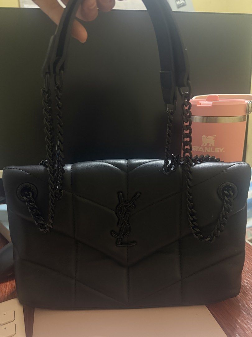 YSL Shoulder Bag (Category: Luxury Bags & Wallets) located in Tarlac. Submitted by kayeshe (Listing ID 1462359781, Image 2). Description: - Closest to OG - With a minor, barely noticeable flaw as shown in the photo. Overall, still in good condition, just needs a little cleaning..